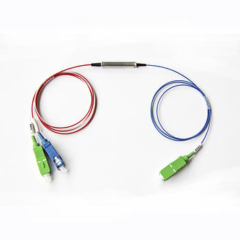 Fiber Optic Plc Splitter For CWDM&DWDM module mini tube type, 2 4 8 16 Channel multiplexer
