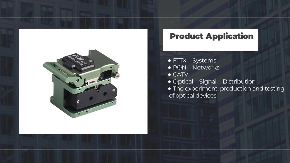 FOT0715 Optical fiber cleaver