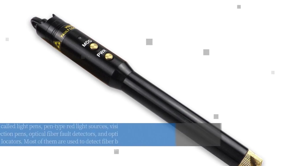 FOT3105 VFL (Red light source) Fiber Optic Cable Tester