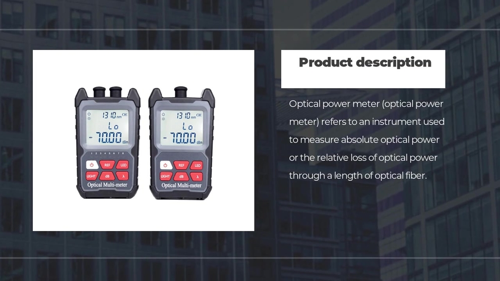 FOT3234 Mini Optical fiber power meter